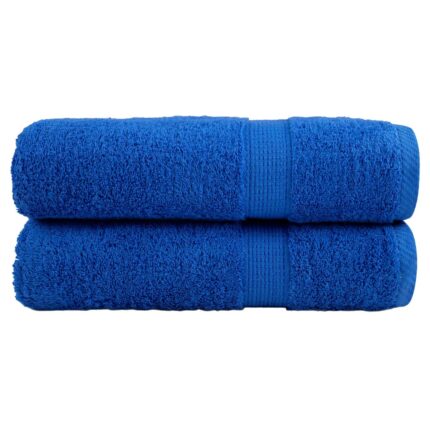 Serviettes de douche de qualité supérieure SOLUND 2 pcs bleu
