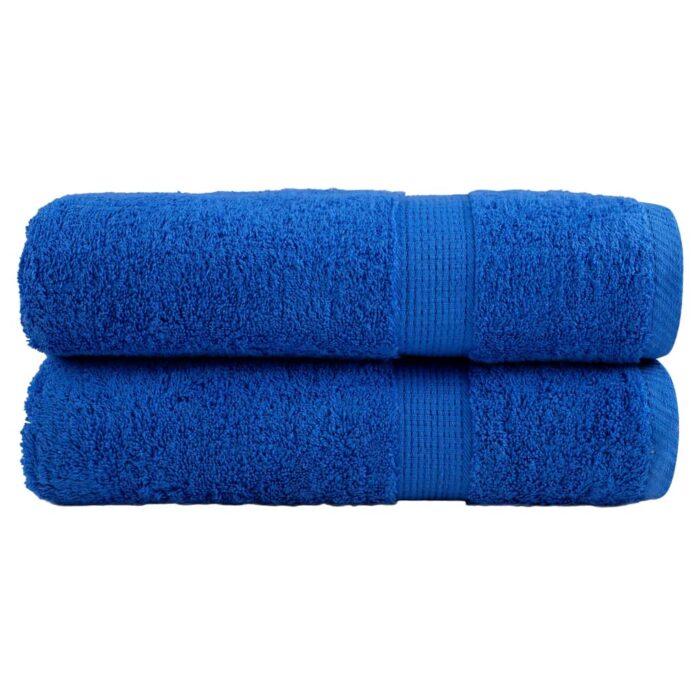 Serviettes de douche de qualité supérieure SOLUND 2 pcs bleu – Image 1
