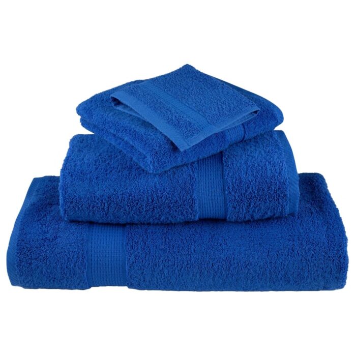 Serviettes de douche de qualité supérieure SOLUND 2 pcs bleu – Image 3