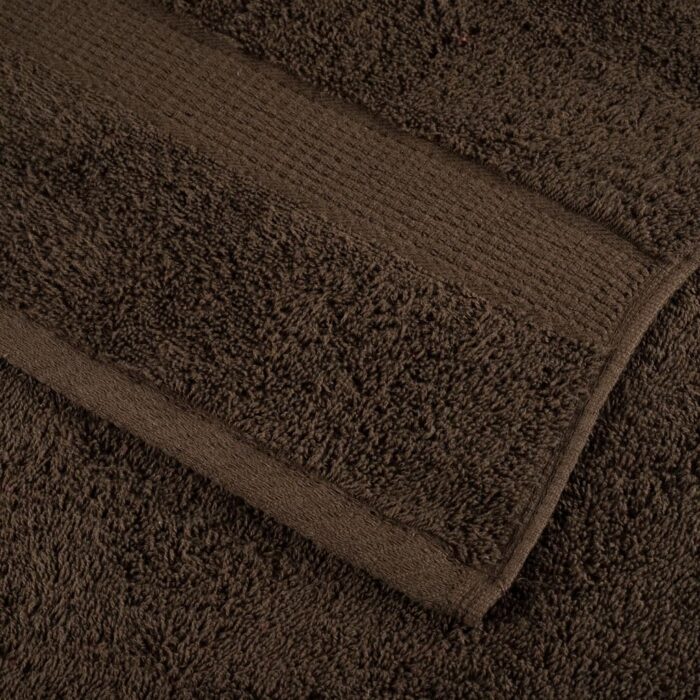 Serviettes d'invité de qualité supérieure SOLUND 10 pcs marron – Image 5