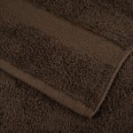 Serviettes de douche de qualité supérieure SOLUND 2 pcs marron – Image 5