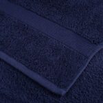 Serviettes d'invité de qualité sup. SOLUND 4 pcs bleu marine – Image 5