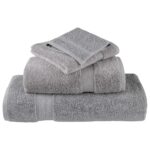 Essuie-mains de qualité supérieure SOLUND 2 pcs gris 600 g/m² – Image 3
