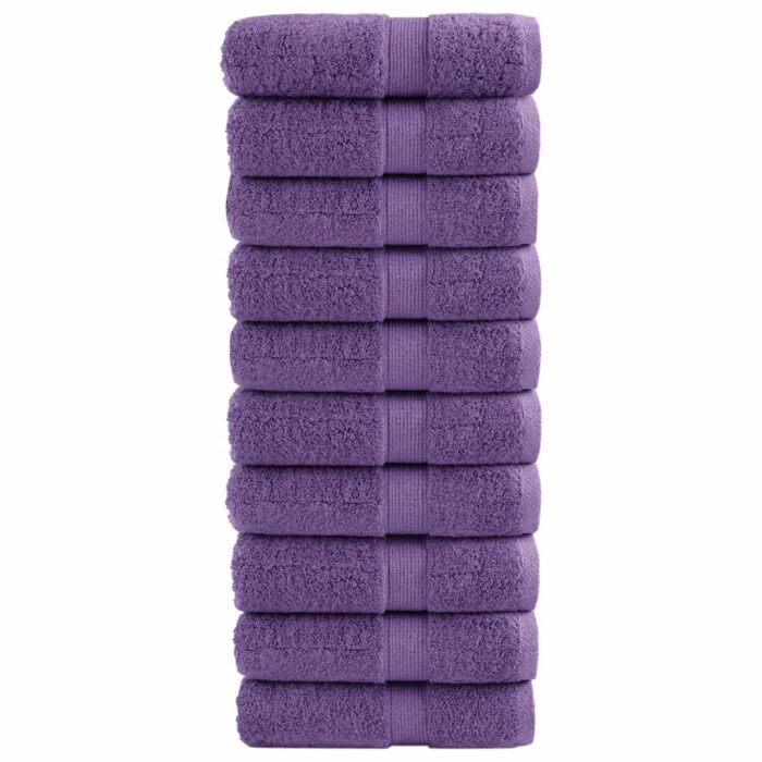 Serviettes d'invité de qualité supérieure SOLUND 10 pcs violet – Image 1