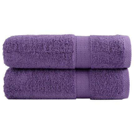 Serviettes de douche de qualité supérieure SOLUND 2 pcs violet
