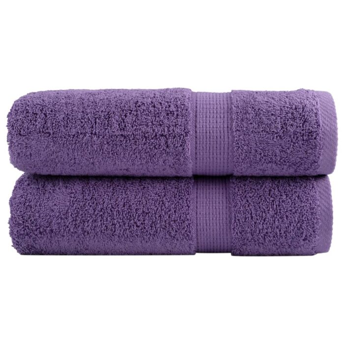 Serviettes de douche de qualité supérieure SOLUND 2 pcs violet – Image 1