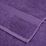 Serviettes de douche de qualité supérieure SOLUND 4 pcs violet – Image 5