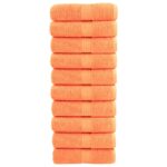 Serviettes d'invité de qualité supérieure SOLUND 10 pcs orange
