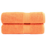 Essuie-mains de qualité supérieure SOLUND 2 pcs orange 600 g/m²