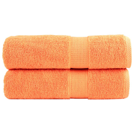 Serviettes de douche de qualité supérieure SOLUND 2 pcs orange