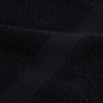 Essuie-mains de qualité supérieure SOLUND 2 pcs noir 600 g/m² – Image 6