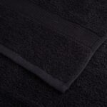 Serviettes de douche de qualité supérieure SOLUND 4 pcs noir – Image 5