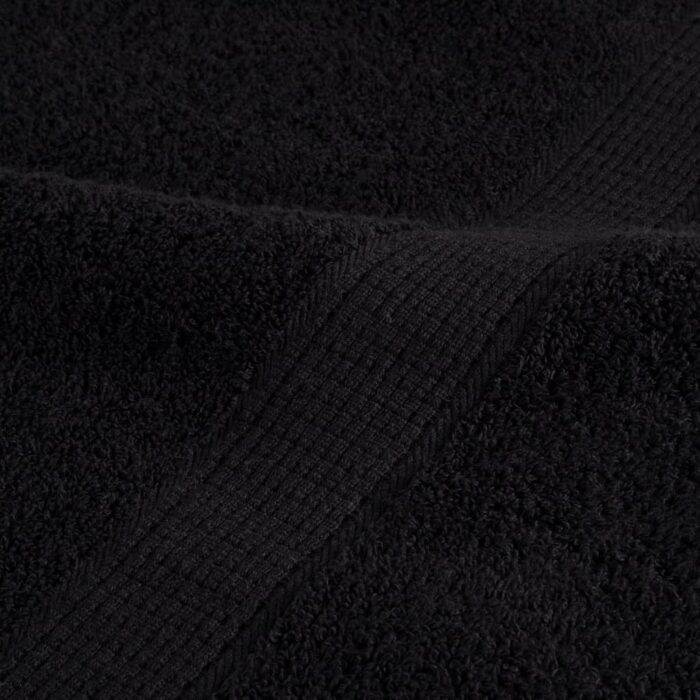 Serviettes de douche de qualité supérieure SOLUND 4 pcs noir – Image 6