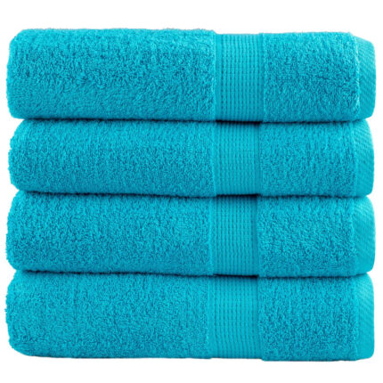 Essuie-mains de qualité supérieure SOLUND 4 pcs turquoise