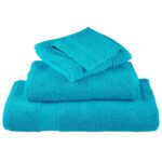 Essuie-mains de qualité supérieure SOLUND 4 pcs turquoise – Image 3