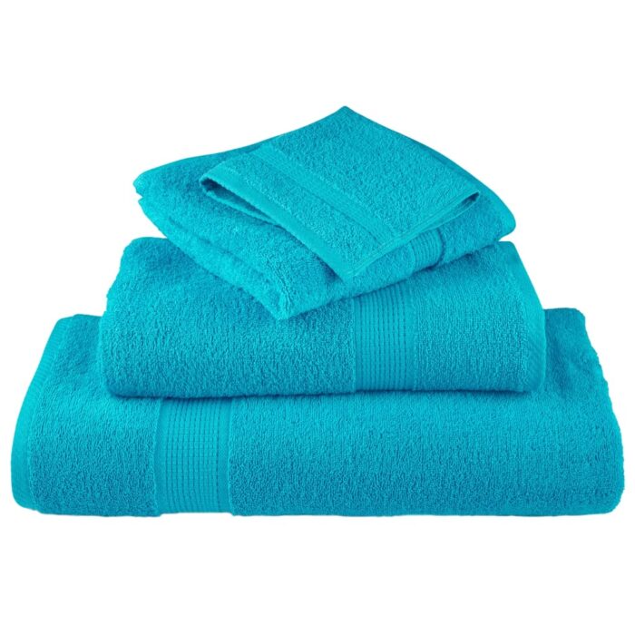Essuie-mains de qualité supérieure SOLUND 4 pcs turquoise – Image 3