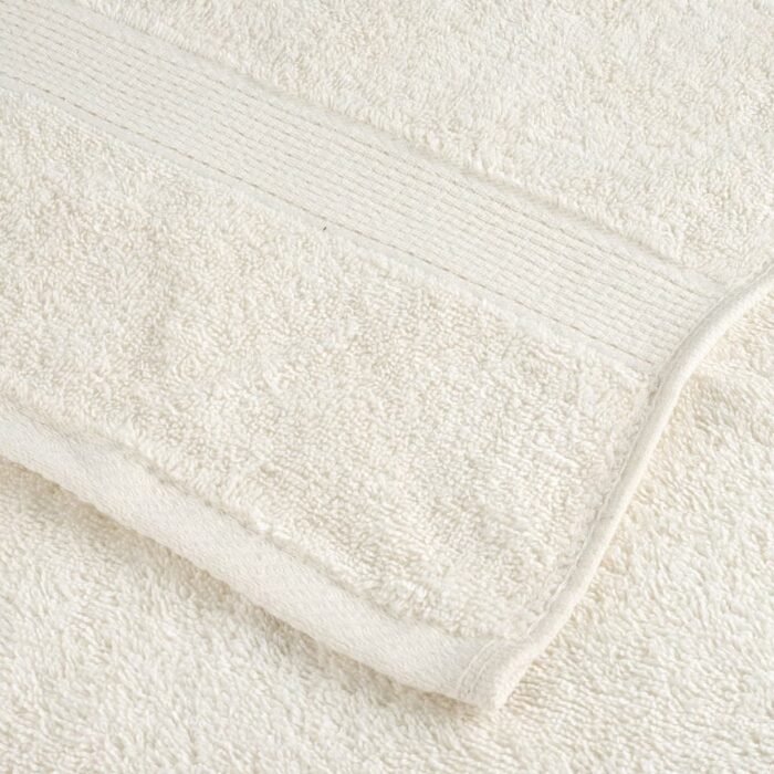 Serviettes d'invité de qualité supérieure SOLUND 2 pcs crème – Image 5