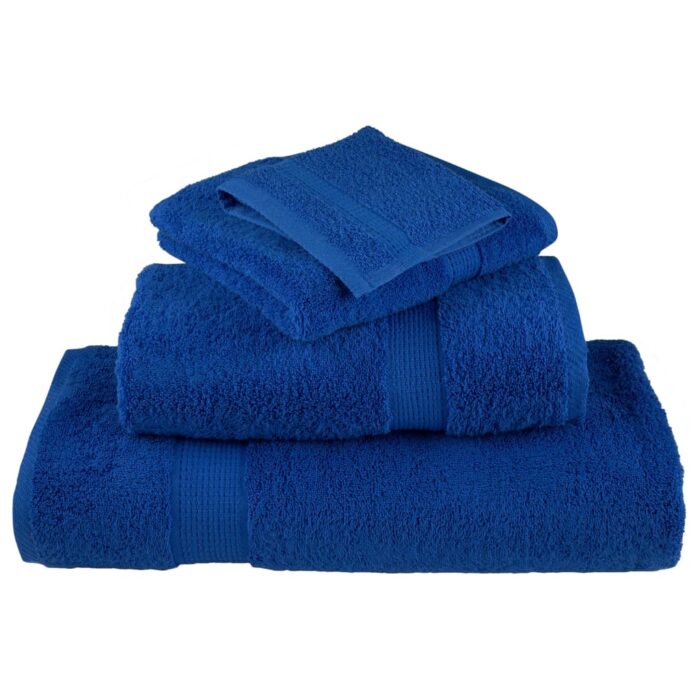 Ensemble de serviettes de qualité supérieure SOLUND 8 pcs bleu – Image 3