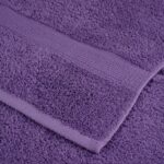 Ensemble de serviettes de qualité supérieure SOLUND 8pcs violet – Image 4