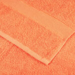 Ensemble de serviettes de qualité supérieure SOLUND 8pcs orange – Image 4