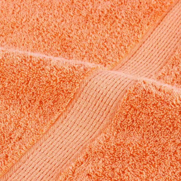 Ensemble de serviettes de qualité supérieure SOLUND 8pcs orange – Image 5