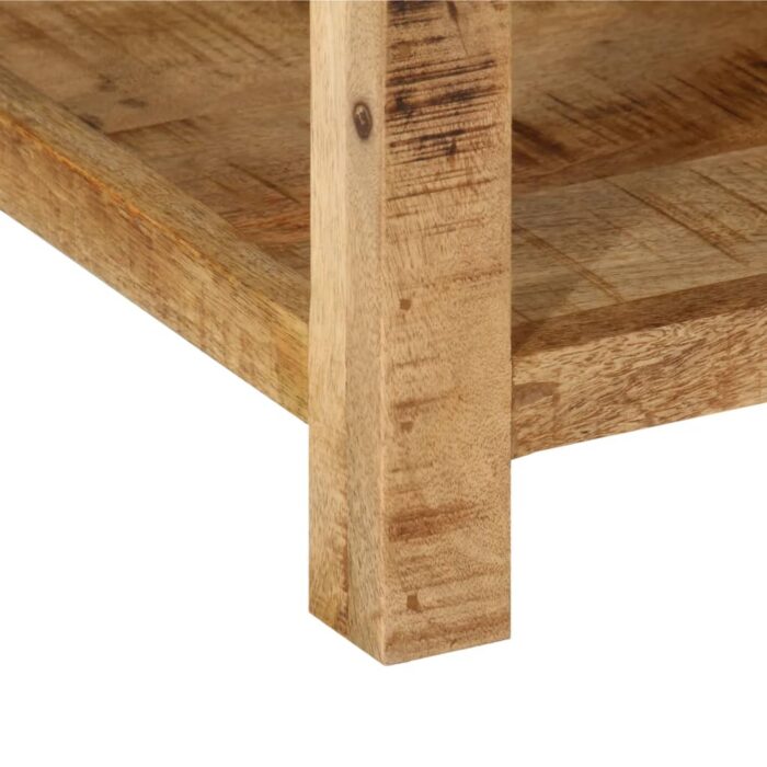 Table de chevet 40x40x50 cm bois de manguier massif – Image 7