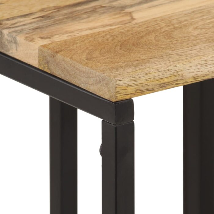 Tables gigognes 3 pcs bois massif d'acacia – Image 6