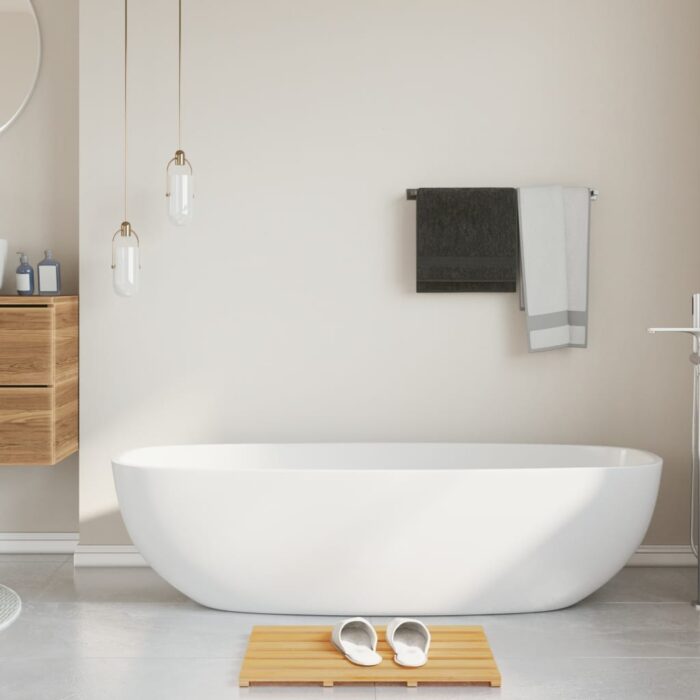 Tapis de bain bambou 54x36 cm – Image 1