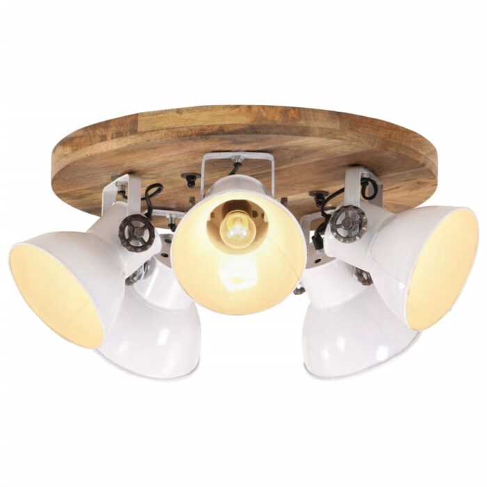 Plafonnier 25 W blanc 50x50x25 cm E27 – Image 1