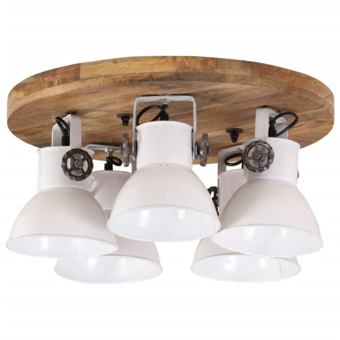 Plafonnier 25 W blanc 50x50x25 cm E27 – Image 2