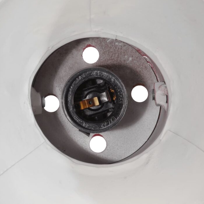 Plafonnier 25 W rouge délavé 50x50x25 cm E27 – Image 4