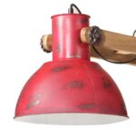 Lampe suspendue 25 W rouge délavé 85x28x109 cm E27 – Image 3
