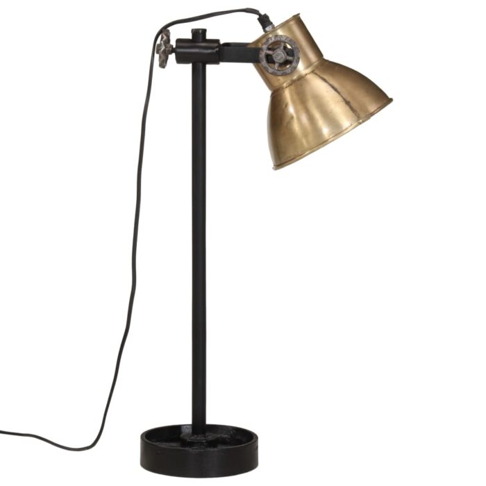 Lampe de bureau 25 W laiton antique 15x15x55 cm E27 – Image 3