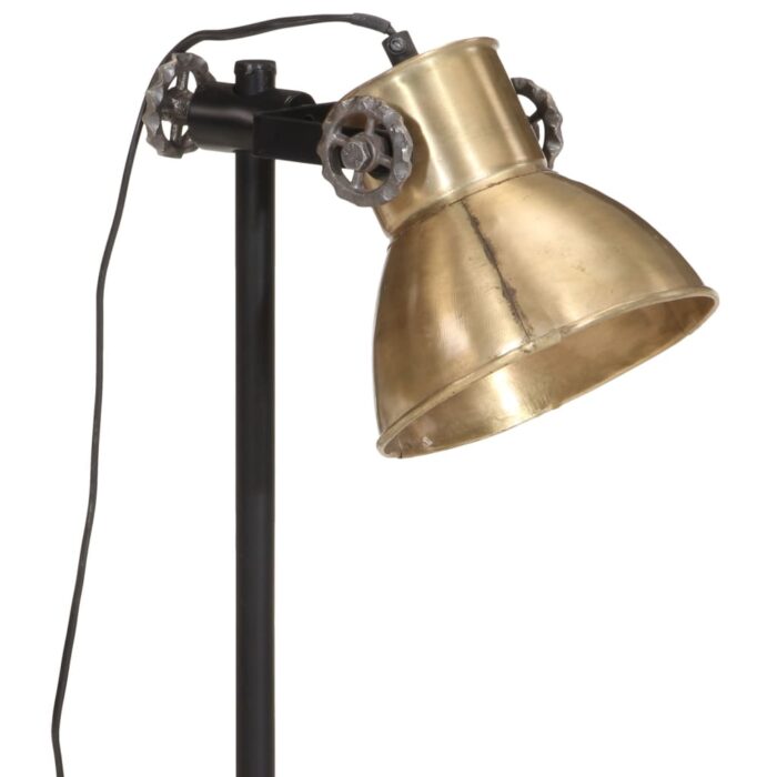 Lampe de bureau 25 W laiton antique 15x15x55 cm E27 – Image 7
