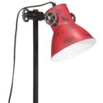 Lampe de bureau 25 W rouge délavé 15x15x55 cm E27 – Image 7