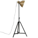 Lampadaire 25 W laiton antique 61x61x90/150 cm E27 – Image 3