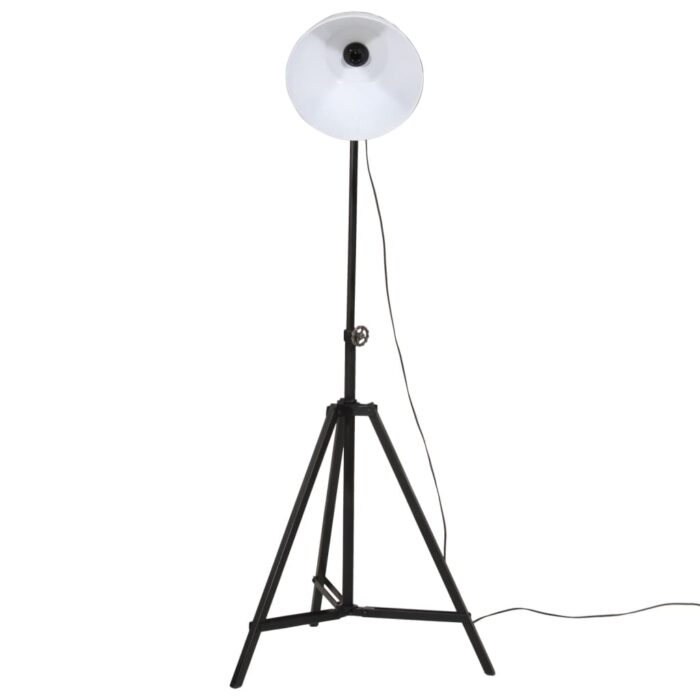 Lampadaire 25 W blanc 61x61x90/150 cm E27 – Image 2