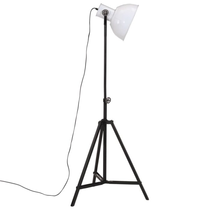 Lampadaire 25 W blanc 61x61x90/150 cm E27 – Image 3