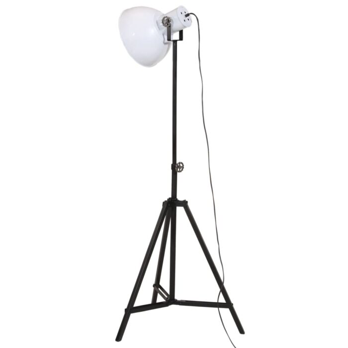 Lampadaire 25 W blanc 61x61x90/150 cm E27 – Image 4