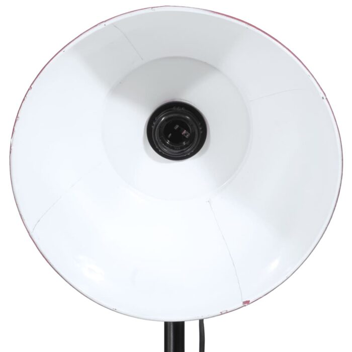 Lampadaire 25 W rouge délavé 61x61x90/150 cm E27 – Image 6
