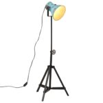 Lampadaire 25 W bleu délavé 35x35x65/95 cm E27