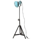 Lampadaire 25 W bleu délavé 35x35x65/95 cm E27 – Image 4