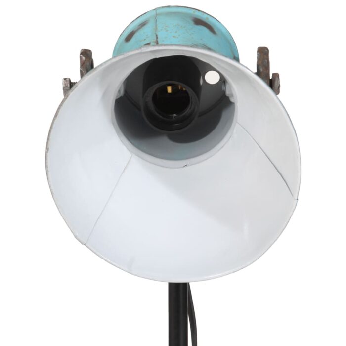Lampadaire 25 W bleu délavé 35x35x65/95 cm E27 – Image 6