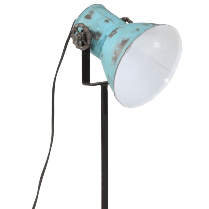 Lampadaire 25 W bleu délavé 35x35x65/95 cm E27 – Image 7