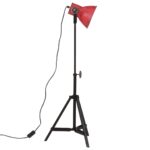 Lampadaire 25 W rouge délavé 35x35x65/95 cm E27 – Image 3