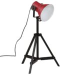 Lampadaire 25 W rouge délavé 35x35x65/95 cm E27 – Image 5