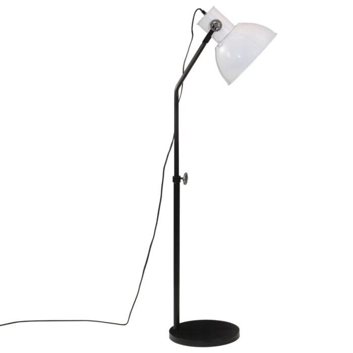 Lampadaire 25 W blanc 30x30x90-150 cm E27 – Image 3