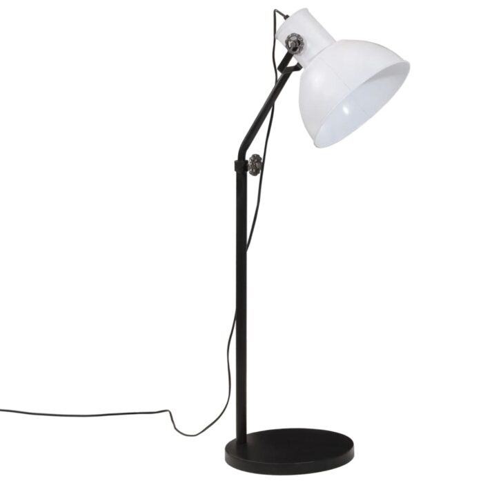 Lampadaire 25 W blanc 30x30x90-150 cm E27 – Image 5