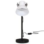 Lampe de bureau 25 W blanc 17x17x60 cm E27 – Image 2