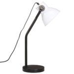 Lampe de bureau 25 W blanc 17x17x60 cm E27 – Image 3